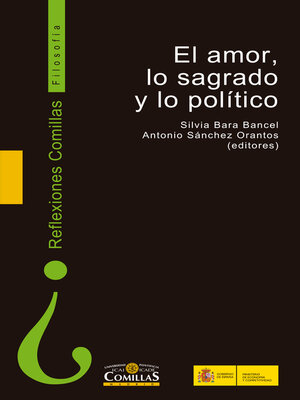 cover image of El amor, lo sagrado y lo político